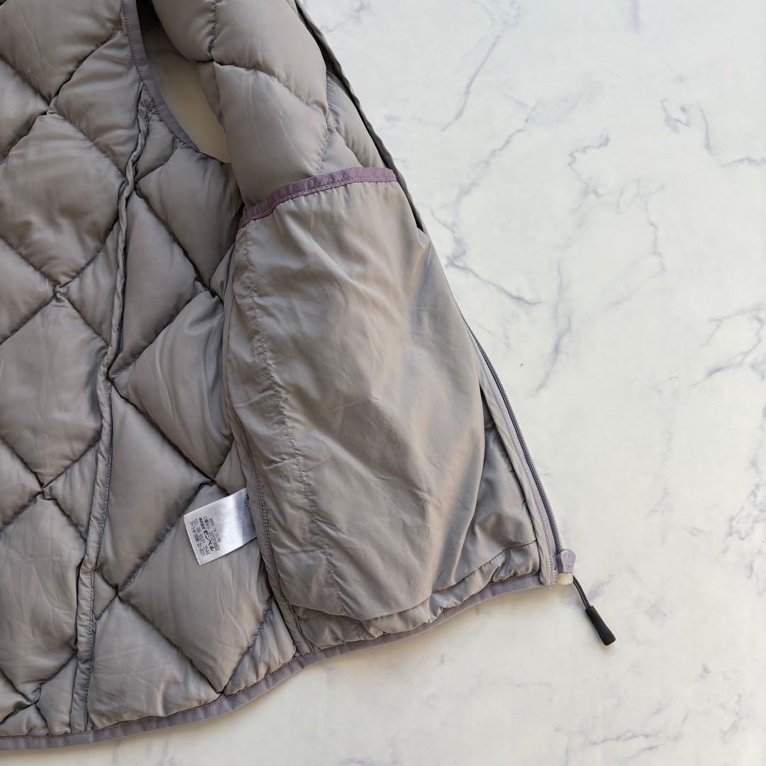 極美品 モンベル 秋冬 800フィルパワー ライトアルパインダウンベスト L