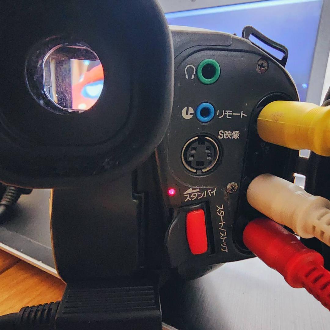 【動作確認済】Hi8 SONY 高画質 ビデオカメラ CCD-TR3 セット