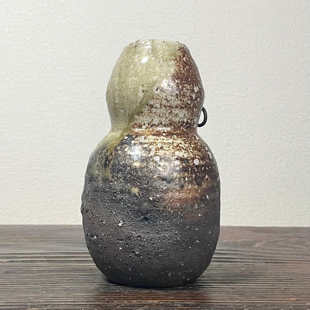 信楽焼 瓢箪 掛花入 花器 伊賀焼 時代