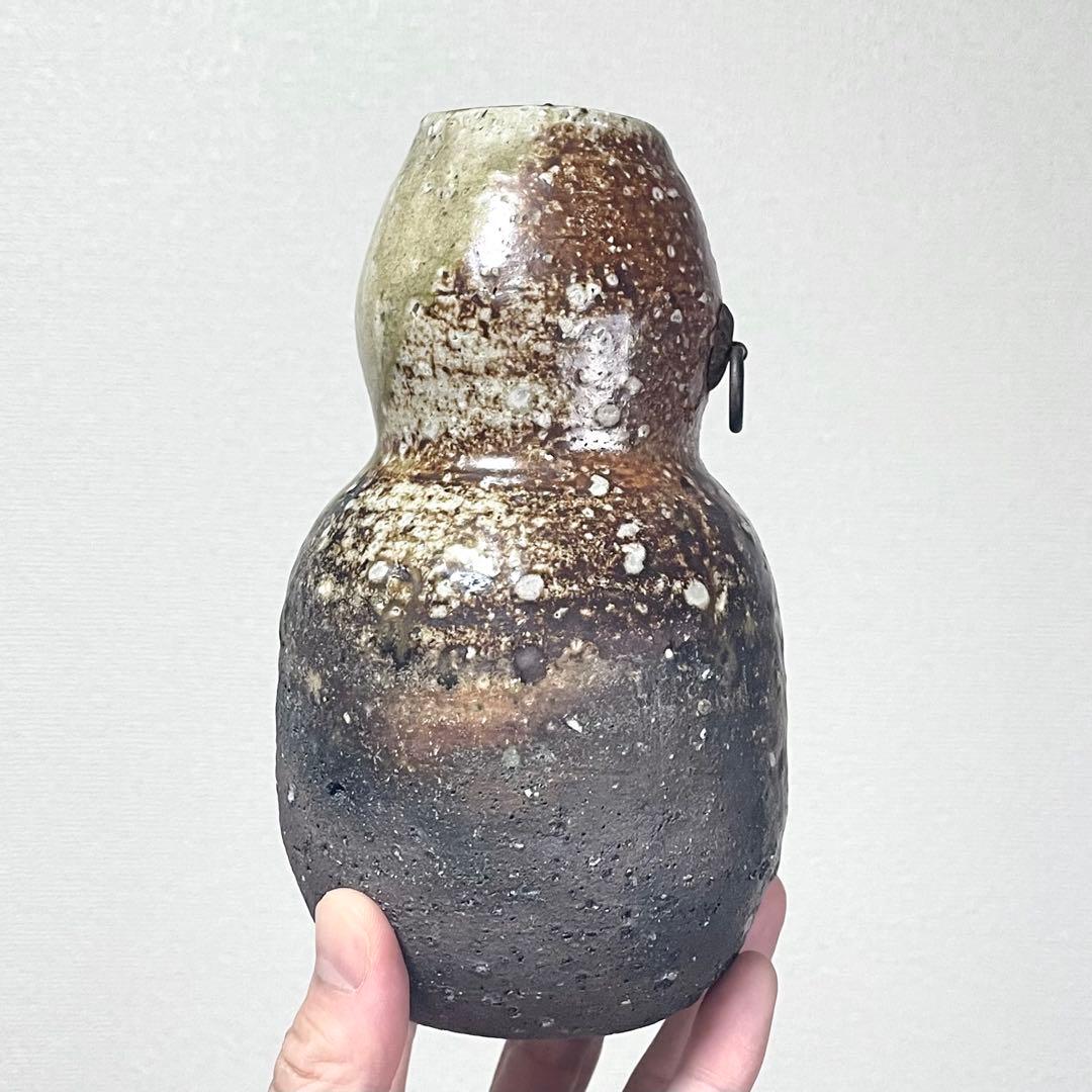 信楽焼 瓢箪 掛花入 花器 伊賀焼 時代