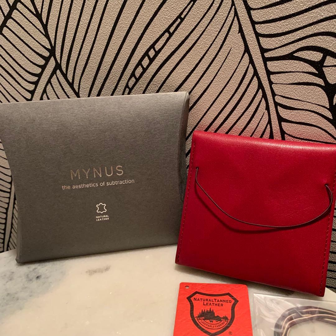 【MYNUS /FLIP UP WALLET plus】ミニマリスト　小銭　財布