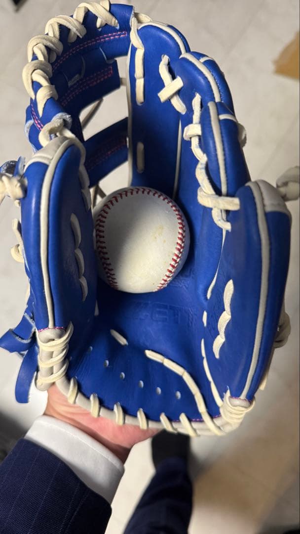 ZETTゼットプロステイタス軟式用グローブ（オーダー源田モデル）某有名店型漬け済