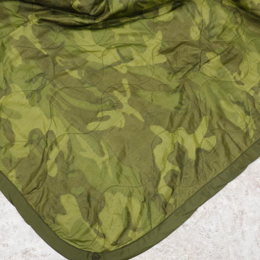 70s US Army ポンチョライナー カモフラ ヴィンテージ 実物 2