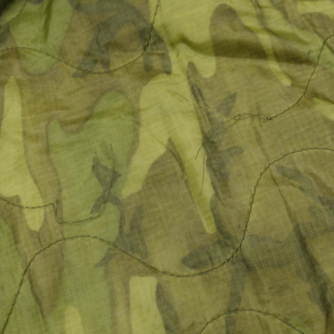 70s US Army ポンチョライナー カモフラ ヴィンテージ 実物 2