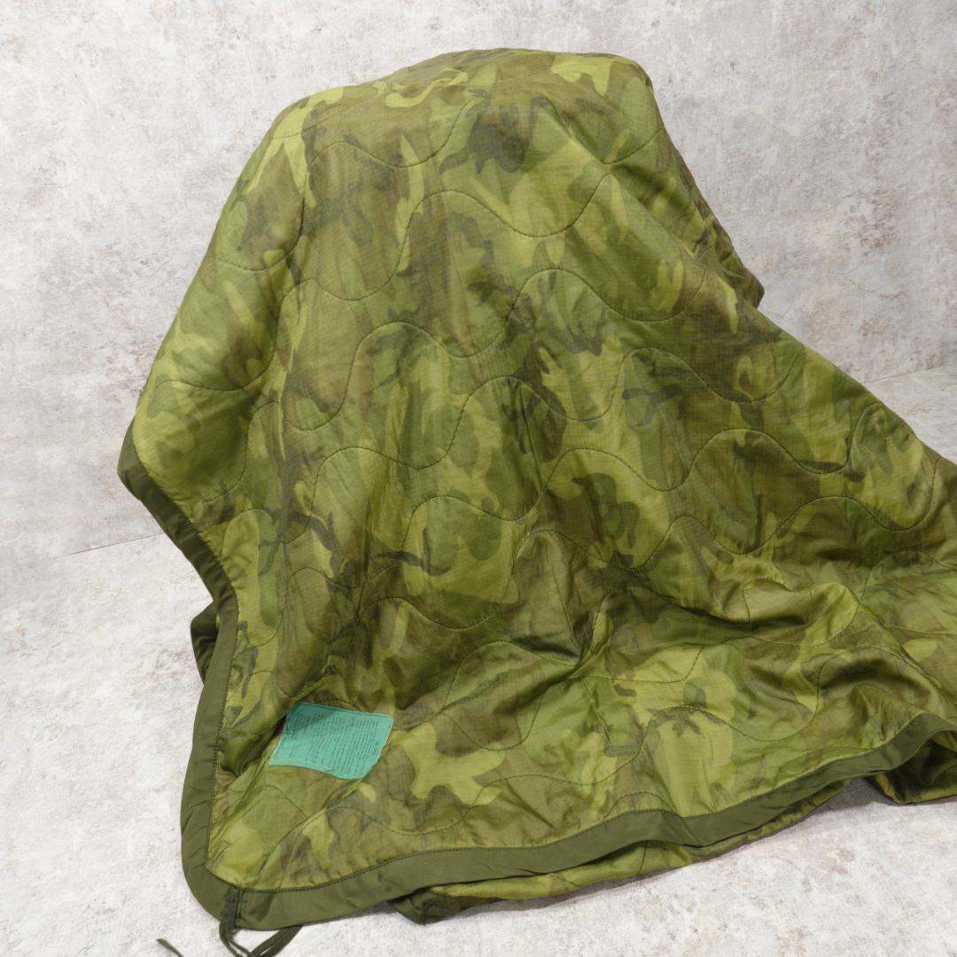 70s US Army ポンチョライナー カモフラ ヴィンテージ 実物 2