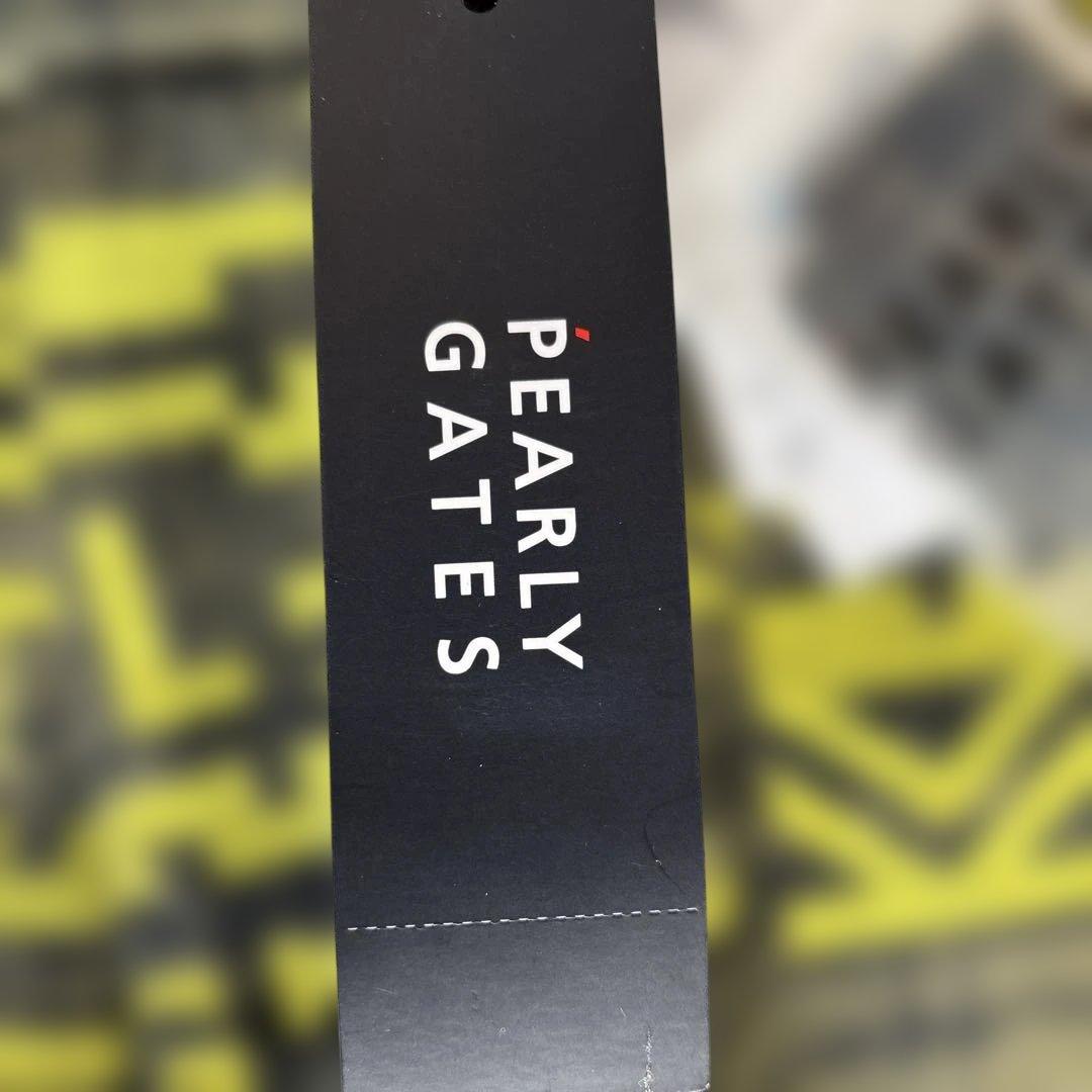 ☆新品☆ PEARLY GATES チェック柄パンツ M カーキ×黒×黄　秋冬