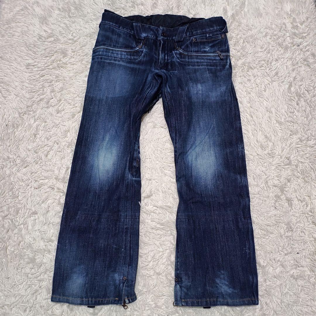 BLUE BLOOD デニムパンツ スノボ