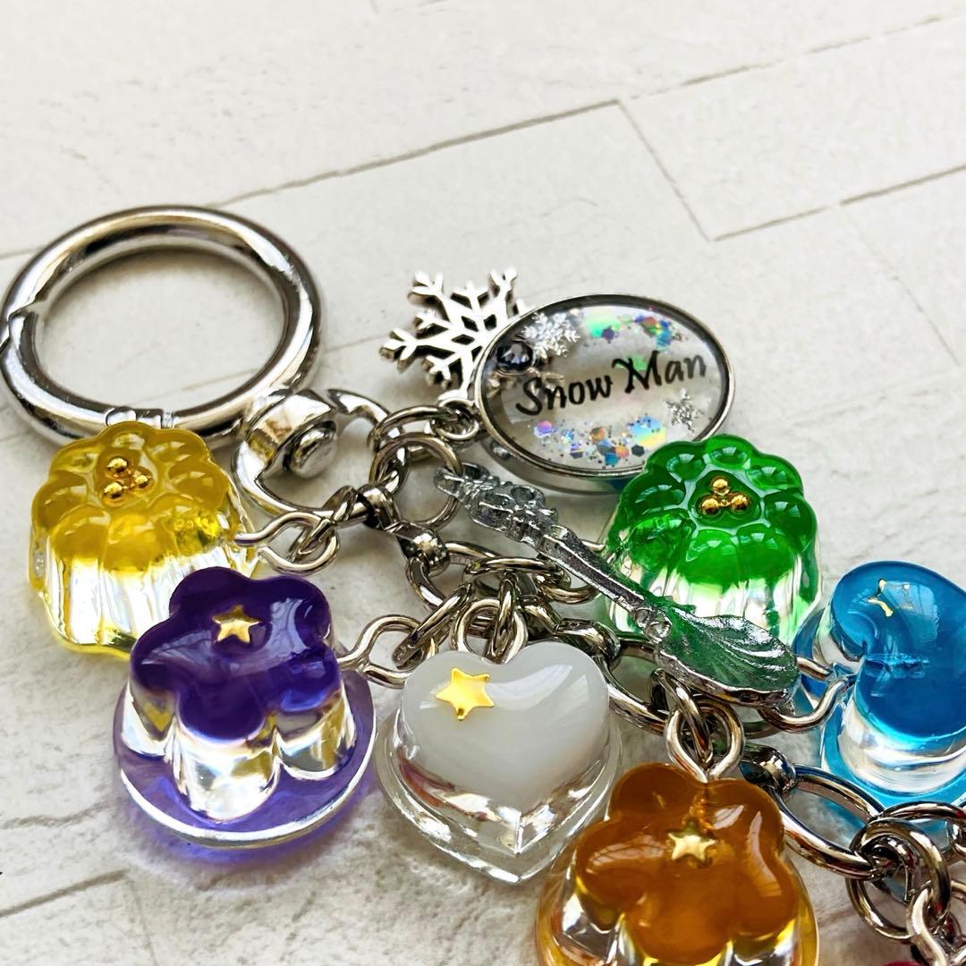 たまゆきページ Man 名入れ チャーム レジンキーホルダー11点