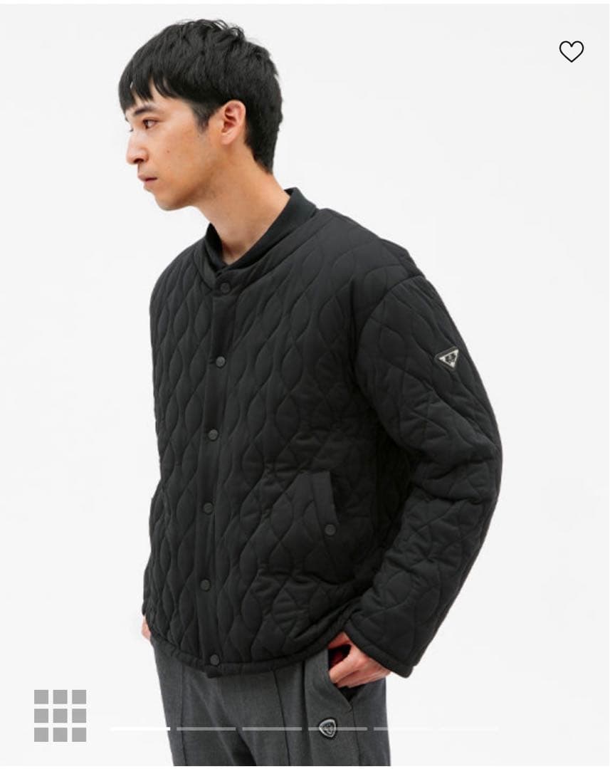 【超大幅値下げ中】CPG GOLF 機能中綿キルトジャケット ブラックL