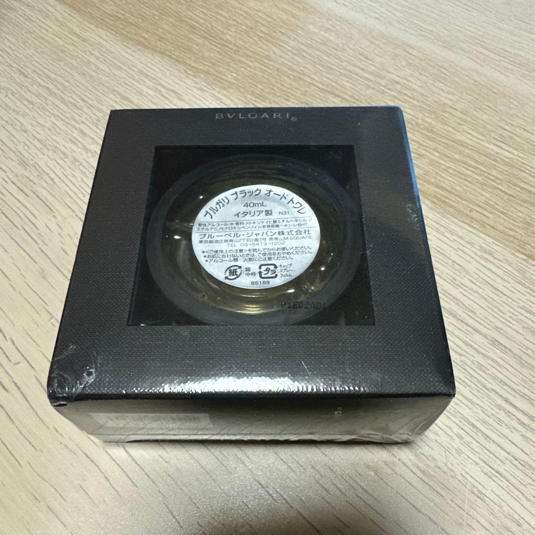 香水(男性用) BVLGARI BLACK 40ml