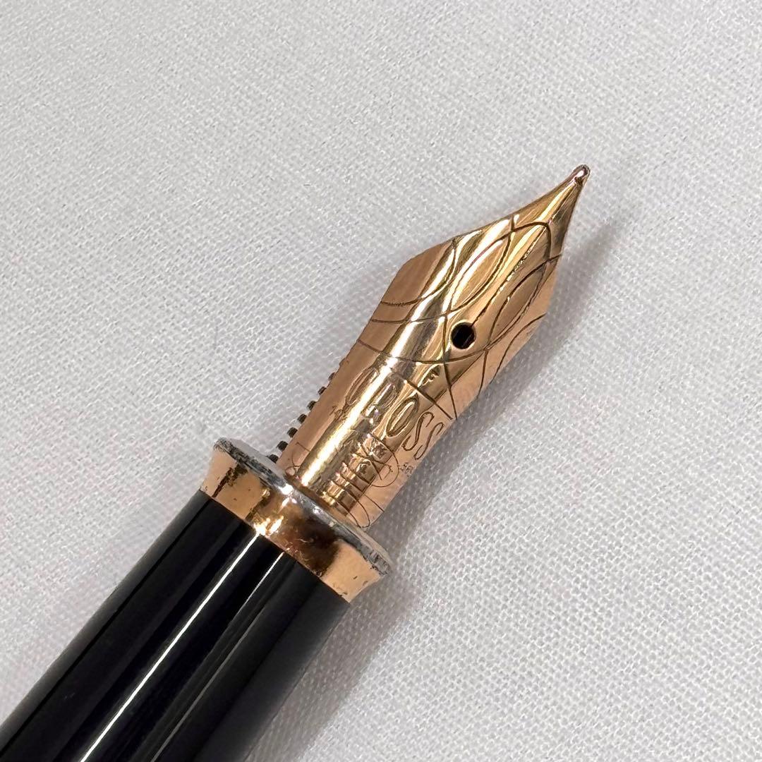 CROSS ペン先 14K 刻印 グリーンカラー クロス 万年筆 タウンゼント