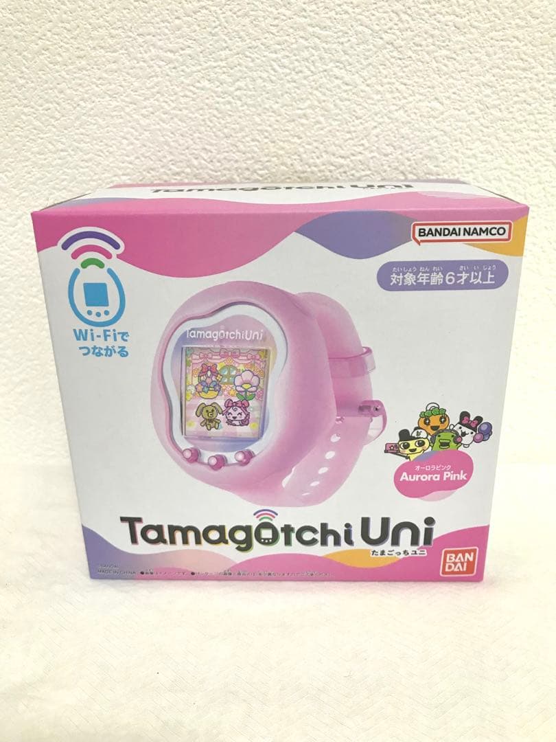 プレミアムバンダイ限定 Tamagotchi Uni Aurora Pink
