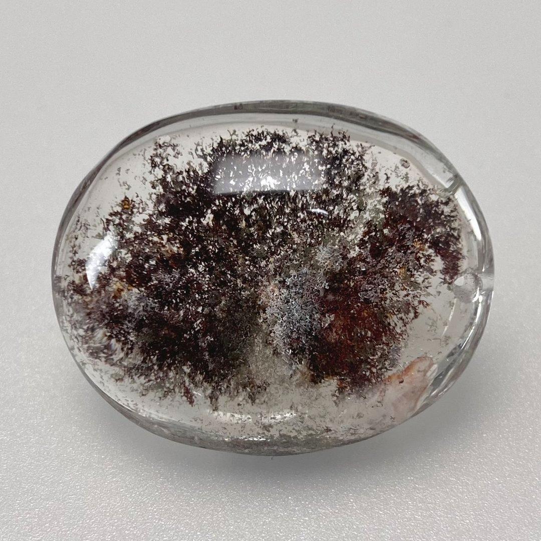 ガーデンクォーツ　穴あき　ルース　天然石　インクォーツ　a10122