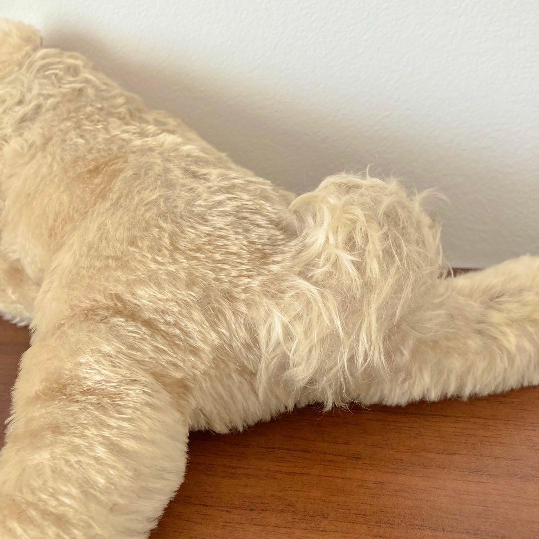 オールドシュタイフ　眠りうさぎ　シュタイフ　ぬいぐるみ　ドイツ　ヴィンテージ