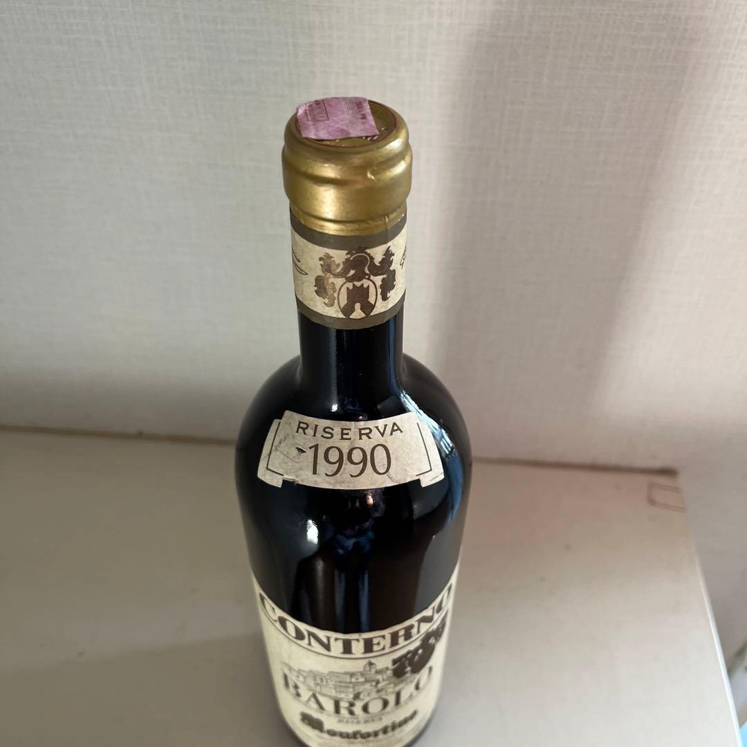 ワイン CONTERNO BAROLO RISERVA 1990
