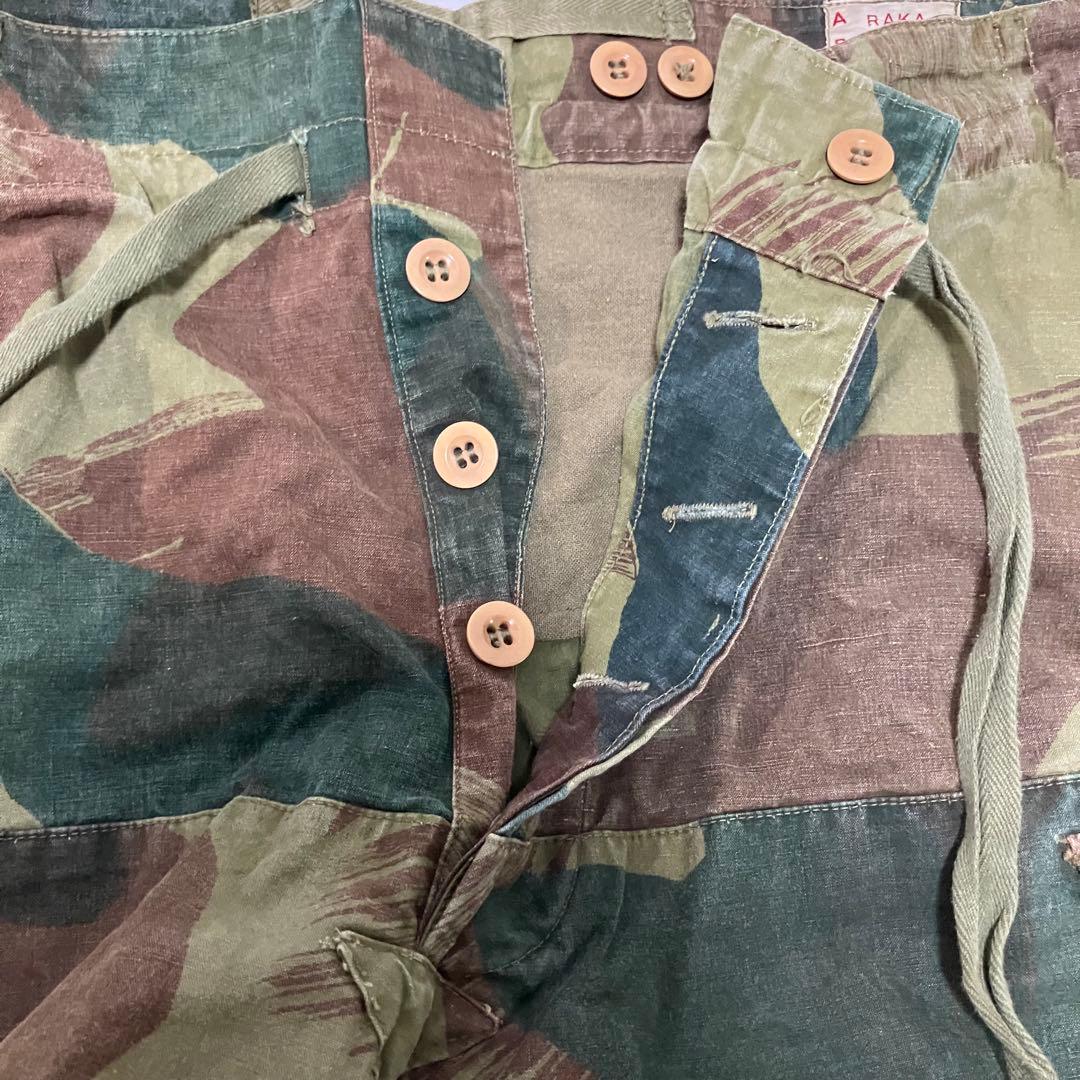 ベルギー軍　希少サイズ2 ブラッシュストロークカモ　実物　ヴィンテージ 官給品