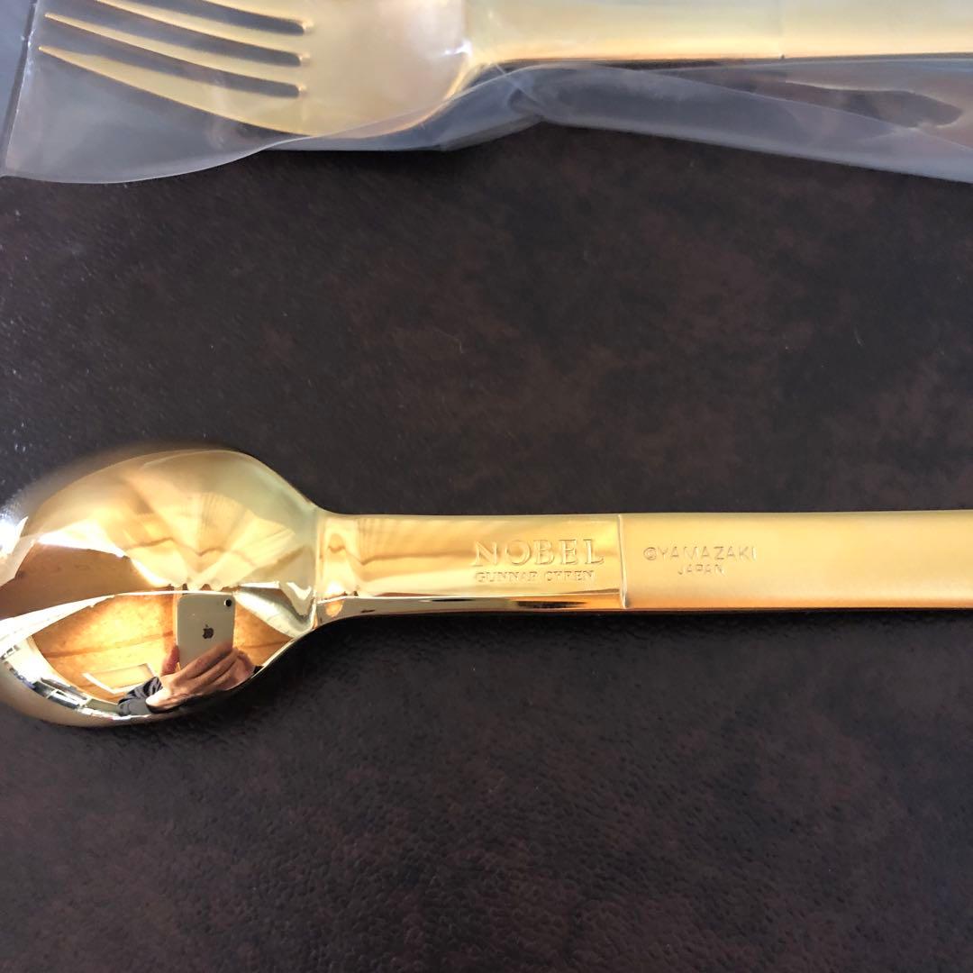 新品未使用❤️ノーベル賞90周年記念カトラリーYAMACO スプーンフォークセット