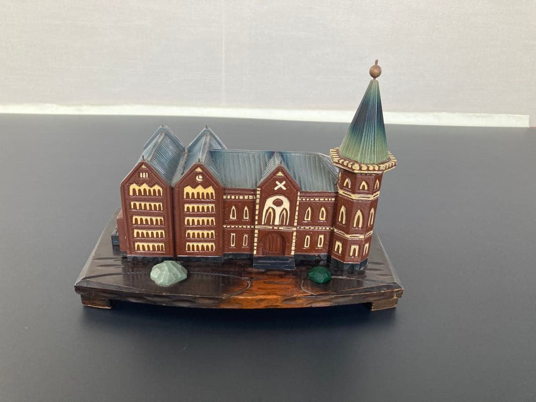 慶応大学　卒業記念品　オルゴール　アンティーク