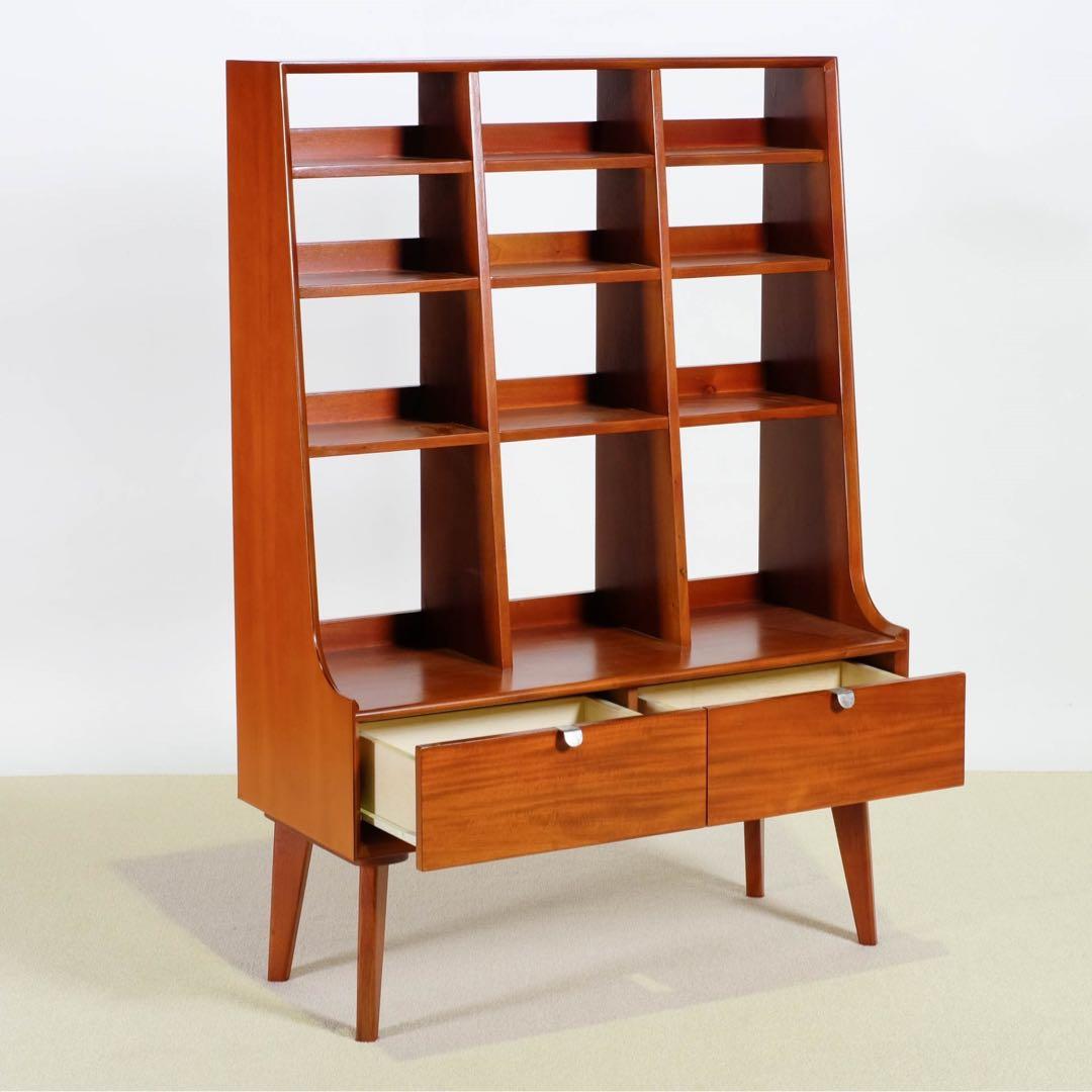 K 新品 シェルフ 飾り棚 収納棚 ディスプレイラック リビング収納 本棚 木製