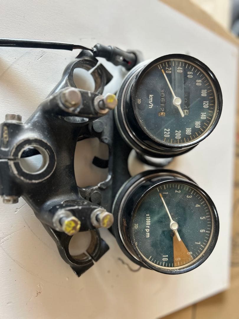 a*s様 【当時物】cb750k バイク スピードメーター タコメーターセット