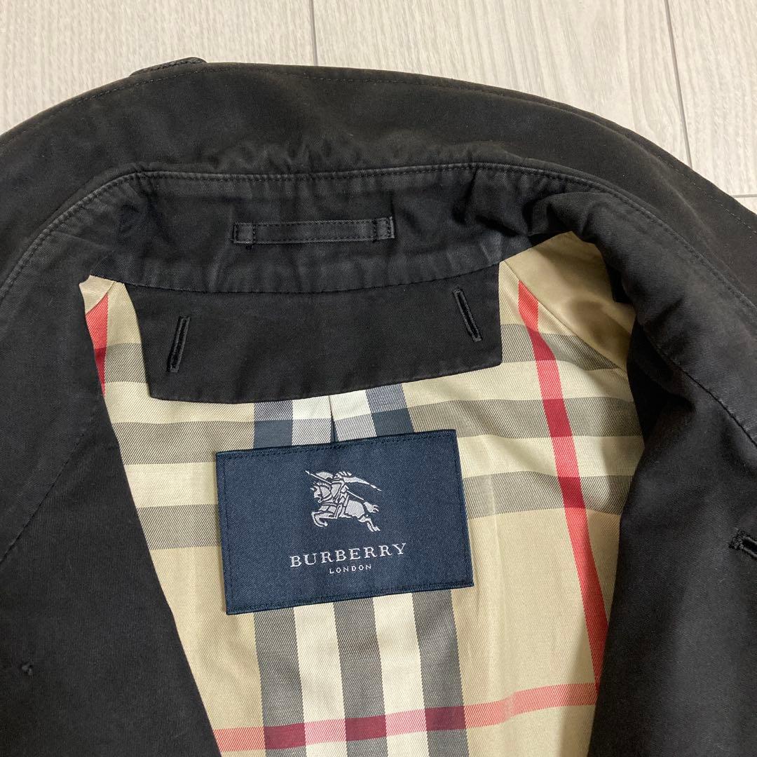 バーバリー　ロンドン ライナー付きトレンチコート ブラック　メンズ　Mサイズ