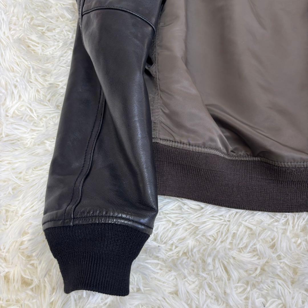 アルファ ナノユニバース 別注 フライトジャケット N-2B