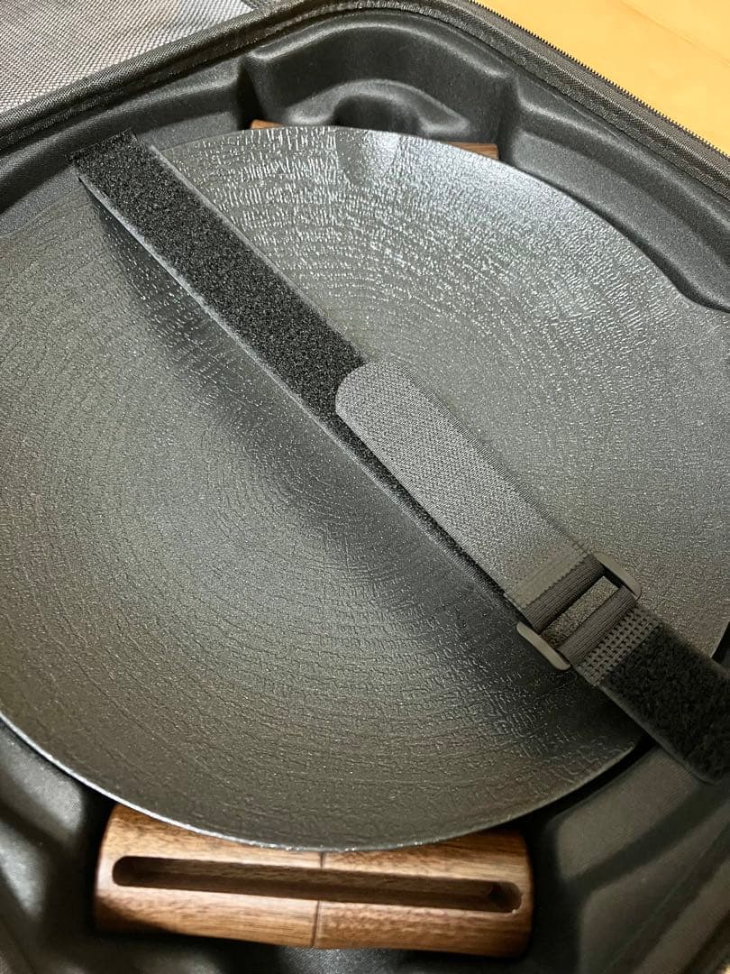 JHQ / 鉄板マルチグリドル セット 深型29cm+取っ手+鍋敷き+ケース