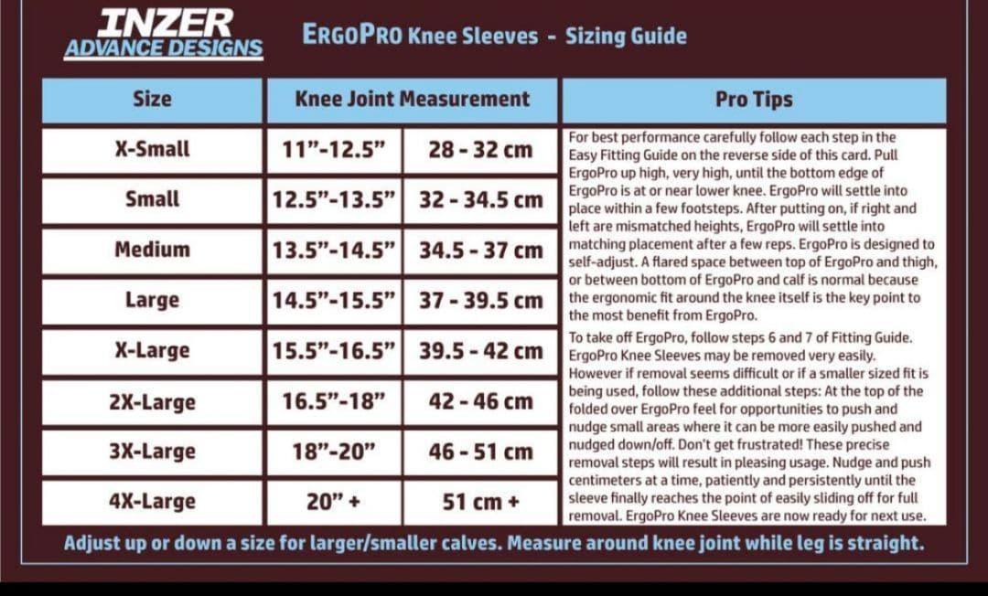 スクワット+20kg インザー エルゴプロ ニースリーブ サンダーボルト 膝保護