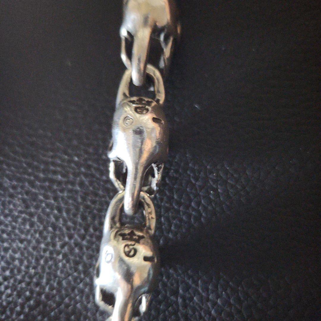 生前 ガボール 8スカルブレスレット