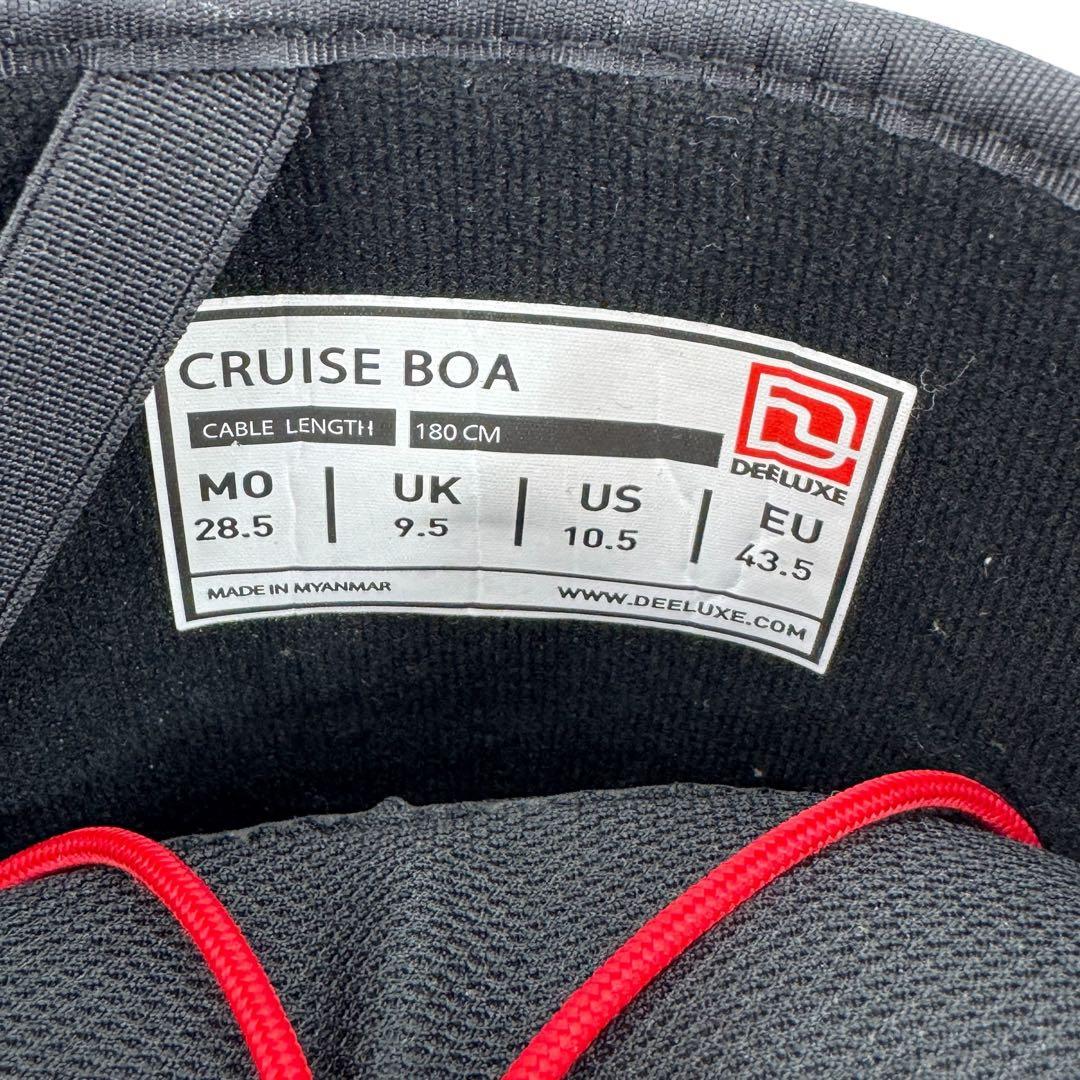 DEELUXE BOAシステム スノーボードブーツ (ブラック) 28.0cm