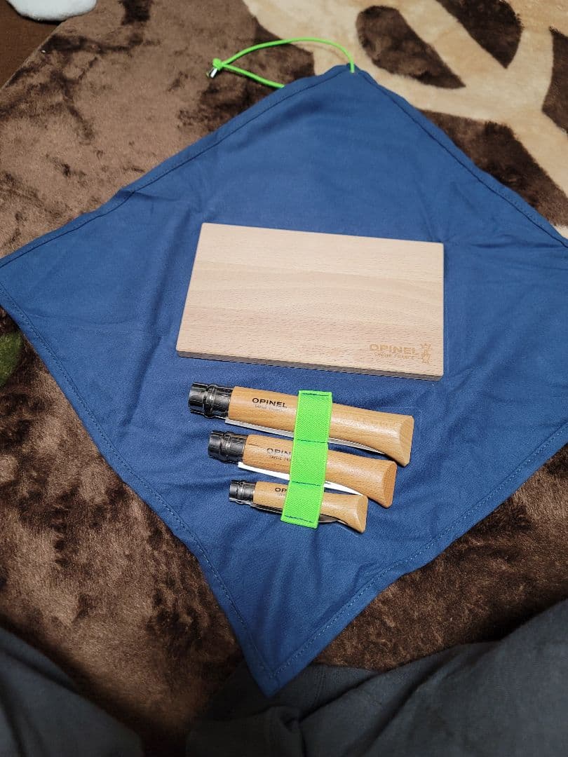 OPINEL ナイフ ピーラー コルク抜き まな板セット