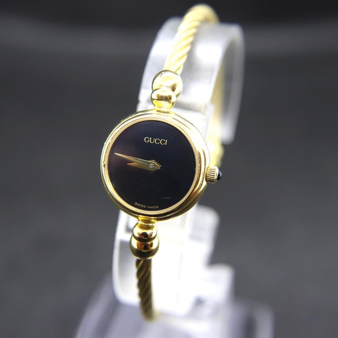 グッチ　2700.2L　腕時計　ビンテージ　クオーツ　レディース　20ｍｍ　黒
