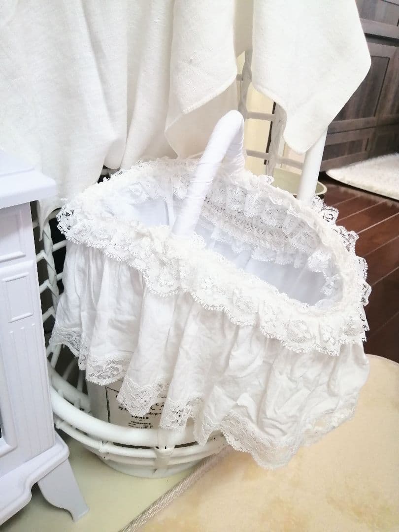 猫ちゃん♡親子♡ママとベビー♡虎柄♡アートドール♡ぬいぐるみ♡かご♡