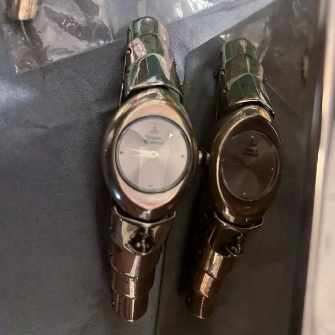 N*K様 ヴィヴィアン Westwood 廃盤 アーマーウォッチ Silver9