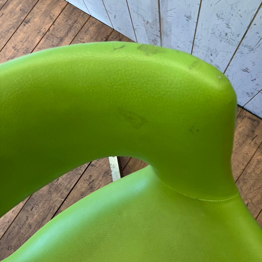 天童木工 ミッドセンチュリー 3人掛け ロビーチェア ラウンジチェア 長椅子 緑