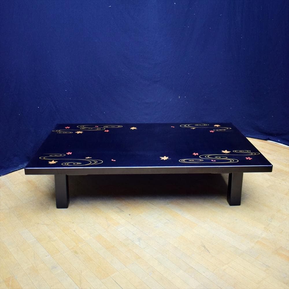 伝統工芸　輪島塗　座卓　座敷机　ローテーブル　テーブル　和室　座敷　客室　旅館