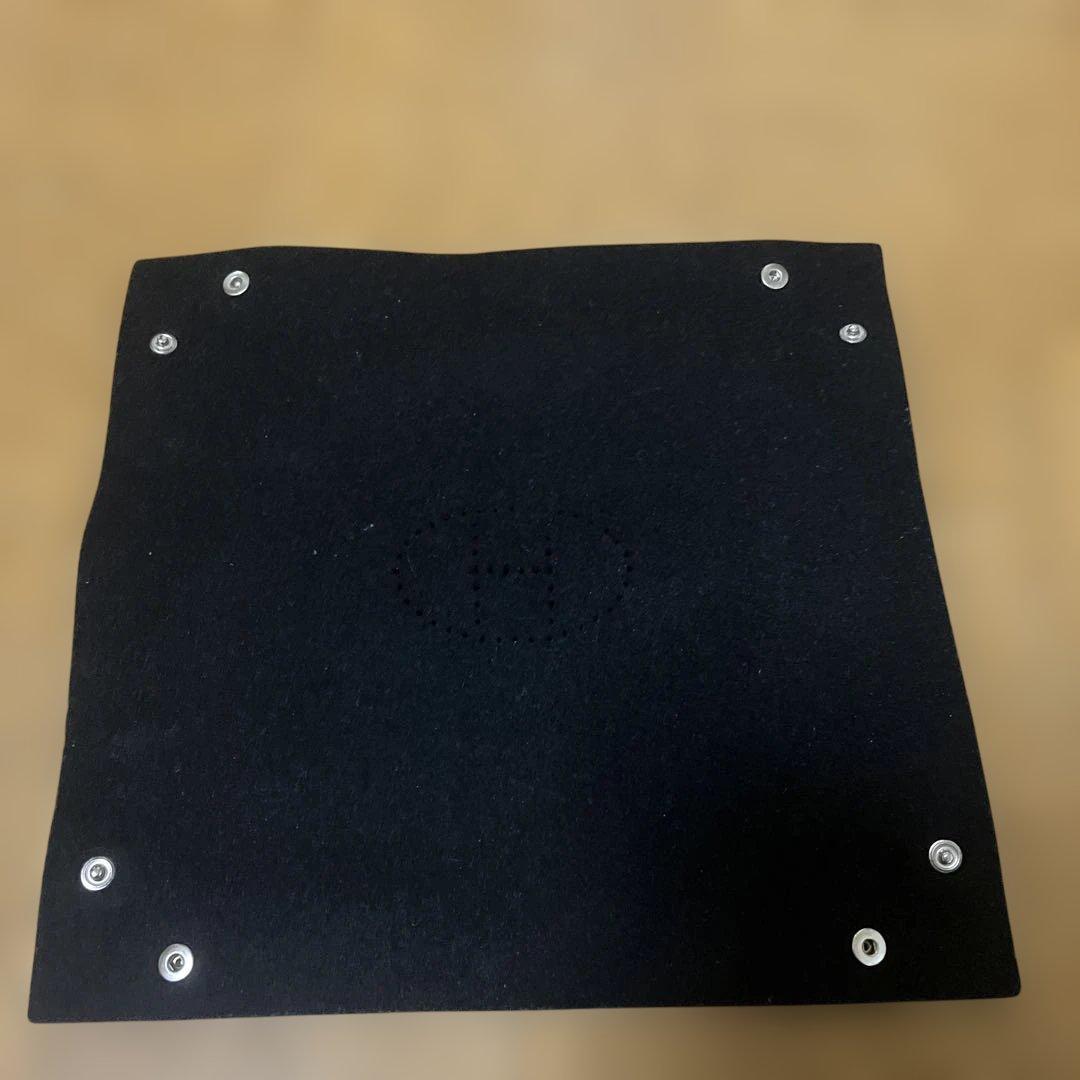 ※値下げしました　エルメス　ヴィドポッシュ フェルトトレイ　ブラック