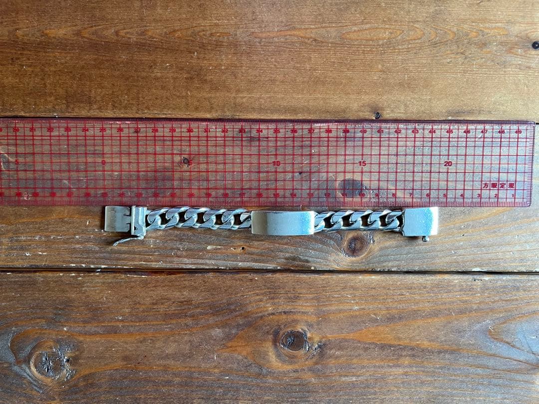 Vintage IDブレスレット versani シルバー925 スターリング