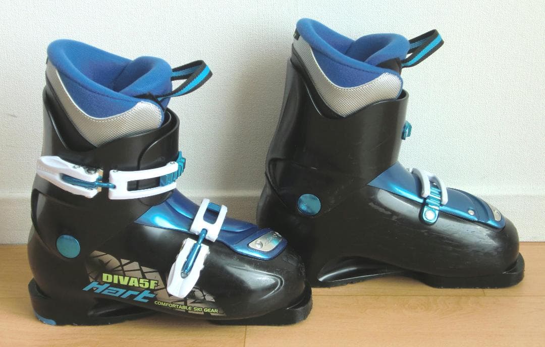 ■■送料無料■K2＋Hart■ジュニア用スキー4点セット■136/24■WAX■