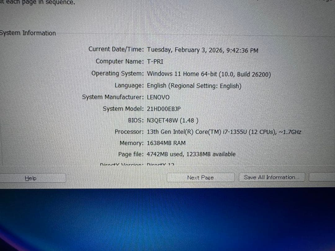 Lenovo Thinkpad T14 Gen4 美品