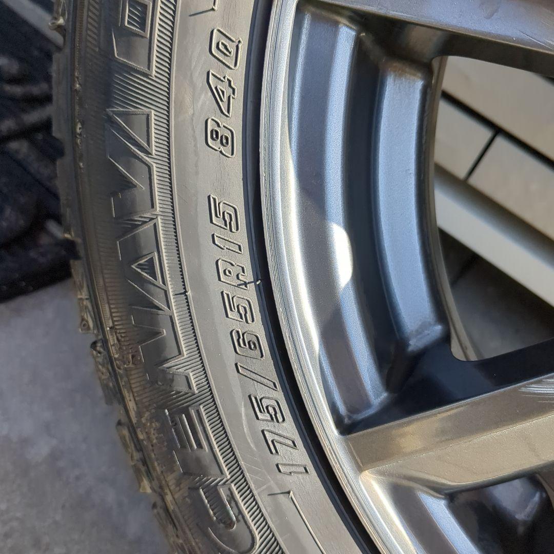 GOODYEAR スタッドレスタイヤ 15インチ グレー