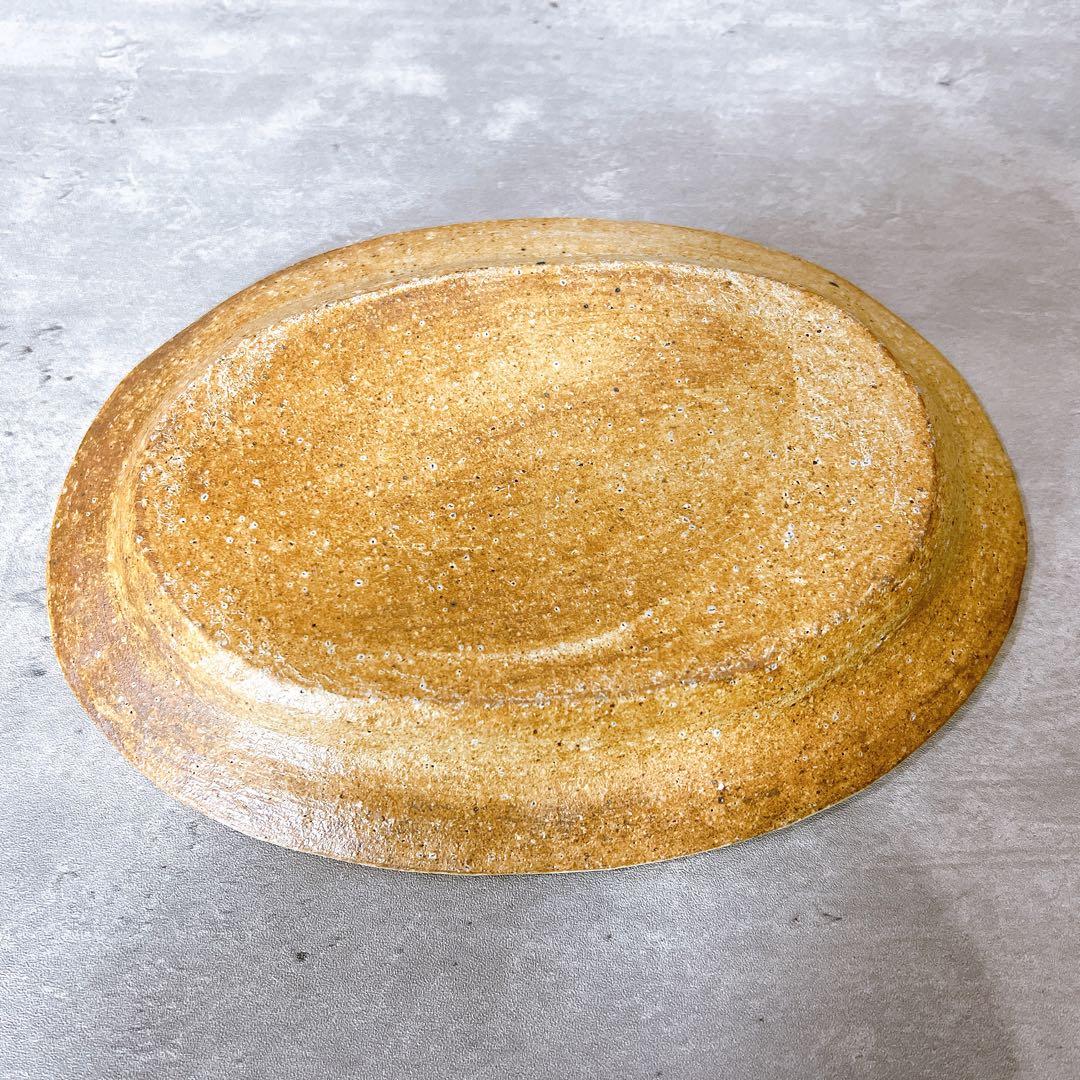 『一点物 【鳥】』石原稔久 Ishihara 皿 オーバル 21cm