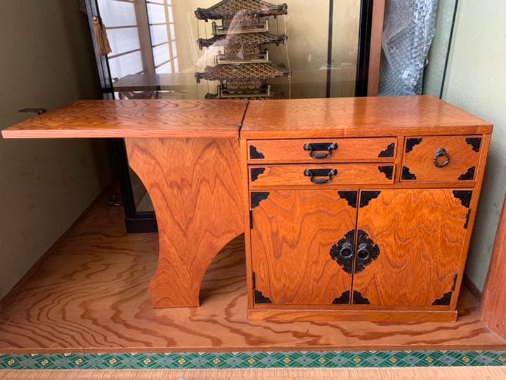 アンティーク和裁箱