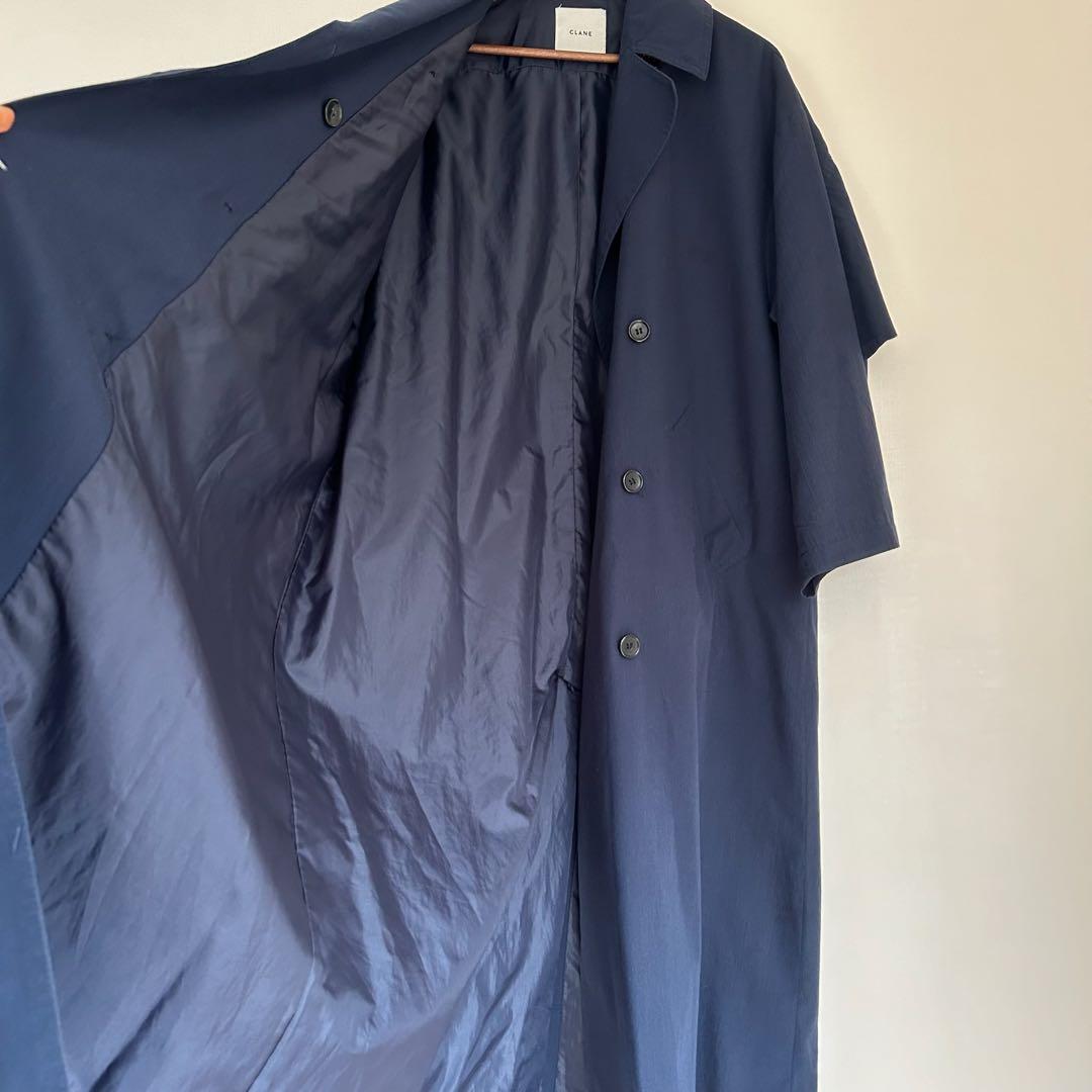 【CLANE】BACK FRILL TRENCH COAT