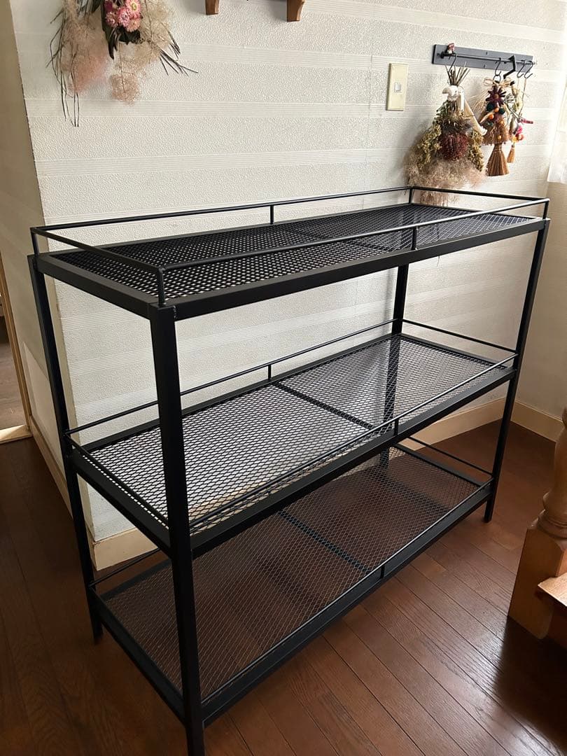 ☆送料込み☆アイアンシェルフ即購入OK 植物棚　ボタニカルシェルフ　アガベ　塊根