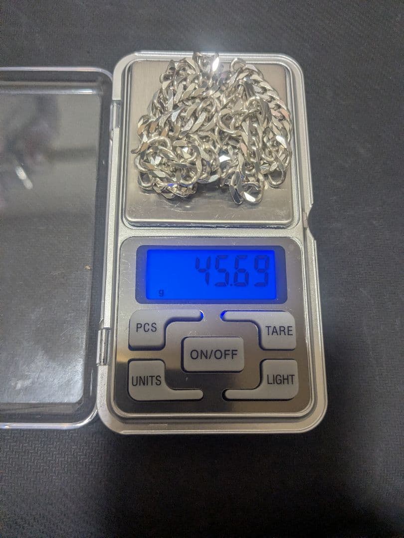 シルバー925 喜平チェーンネックレス