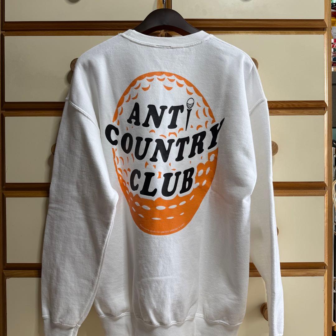 ANTi COUNTRY CLUB & SONS スウェットsizeL ホワイト