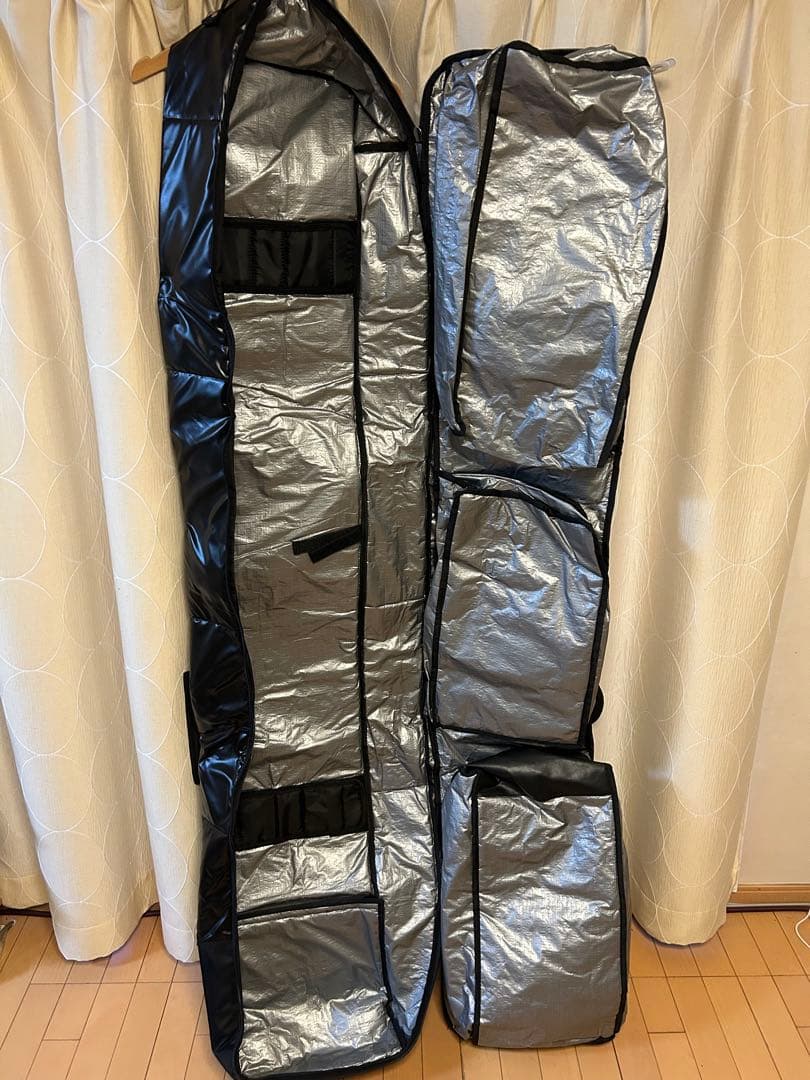 ☆美品☆ OGASAKA スキーキャリーバッグ　ウィール付　オールインワン