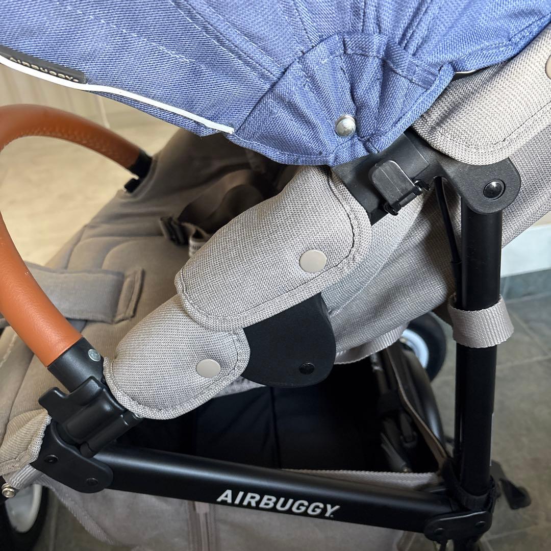 エアバギー　ココブレーキEXフロムバース　ナイルブルー　ベビーカー