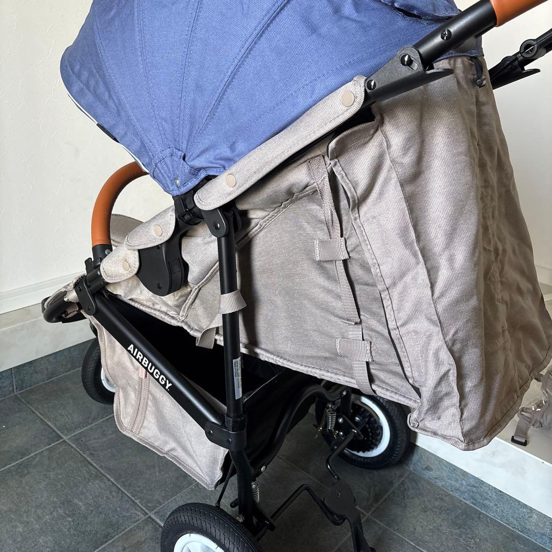 エアバギー　ココブレーキEXフロムバース　ナイルブルー　ベビーカー